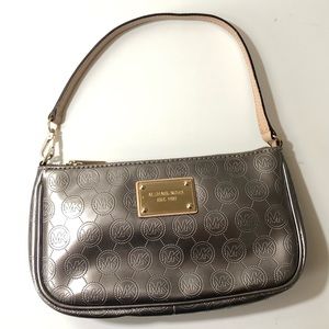 Michael Kors Metallic Clutch